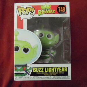 buzz lightyear funko pop pops toy story remix